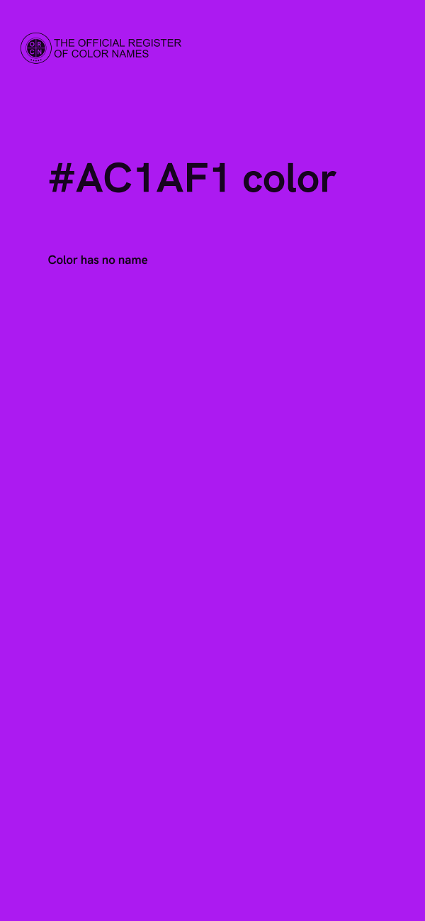 #AC1AF1 color image