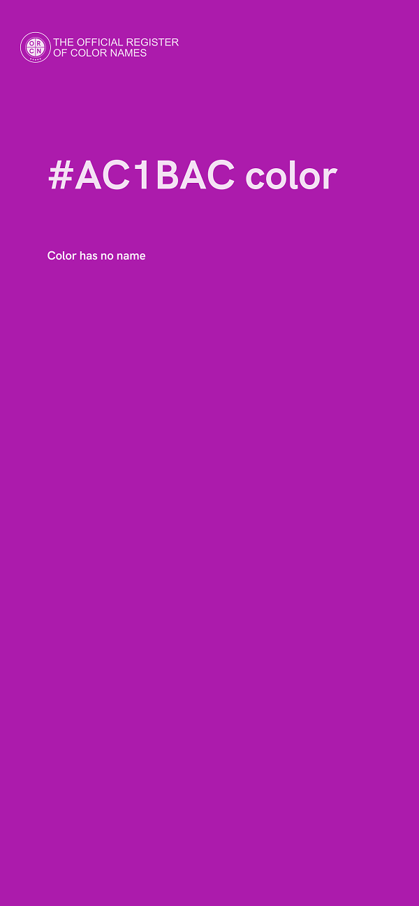#AC1BAC color image