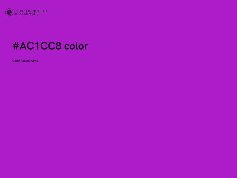 #AC1CC8 color image