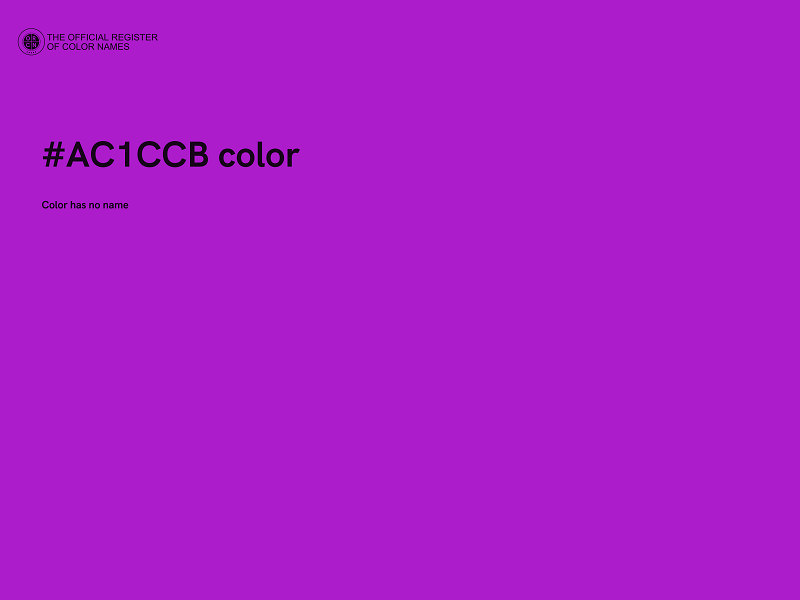 #AC1CCB color image