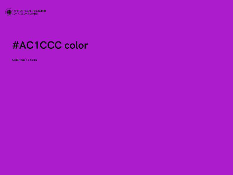 #AC1CCC color image