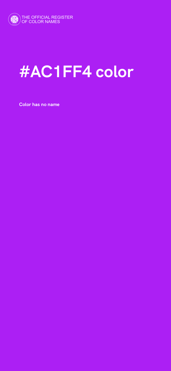 #AC1FF4 color image