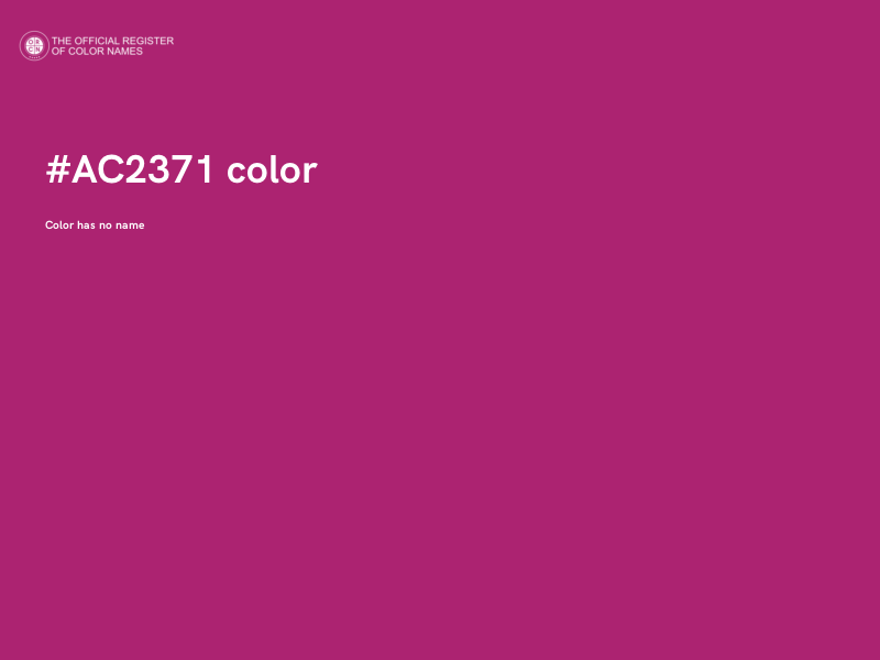 #AC2371 color image