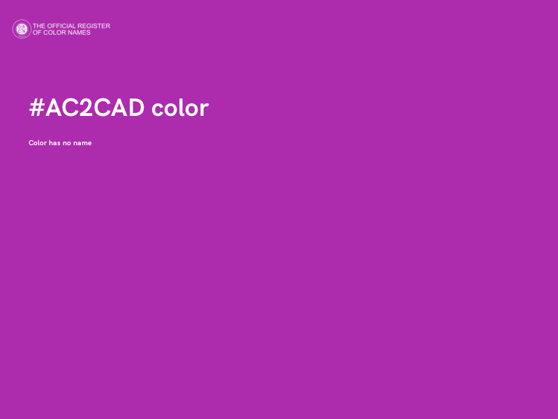 #AC2CAD color image