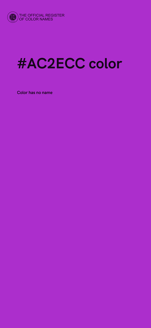 #AC2ECC color image
