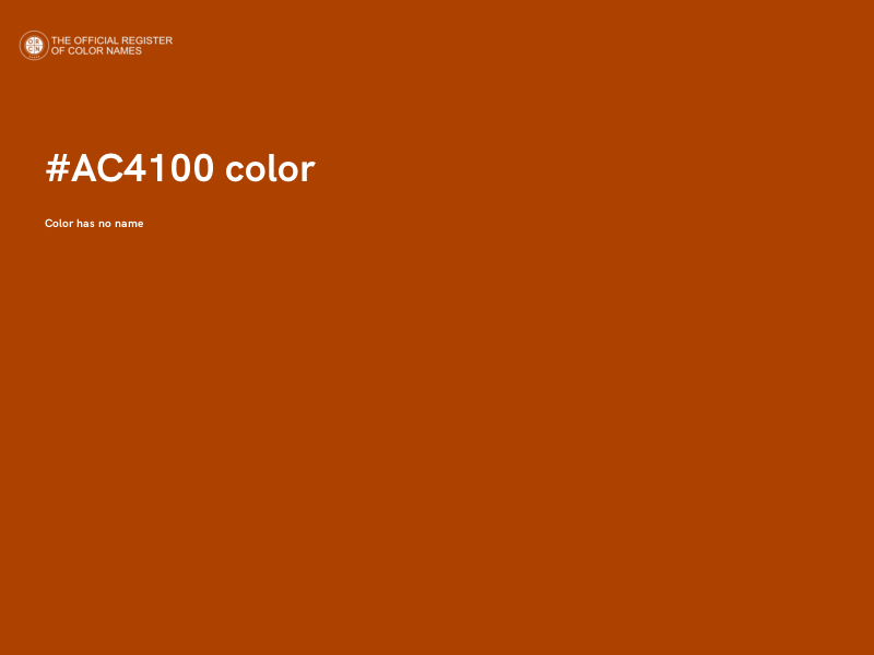 #AC4100 color image