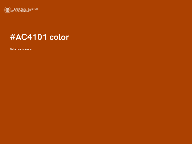 #AC4101 color image