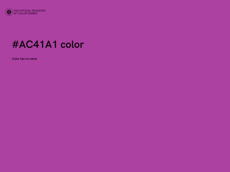 #AC41A1 color image