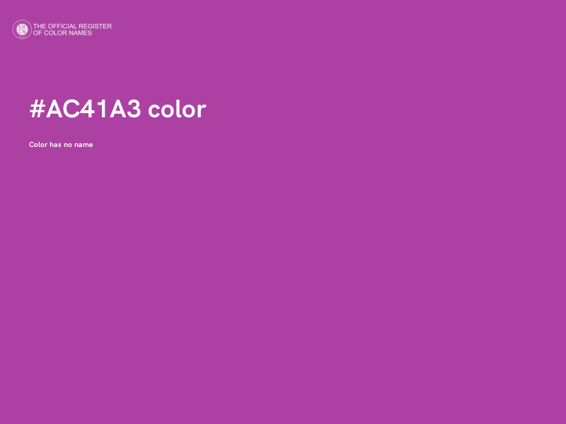 #AC41A3 color image