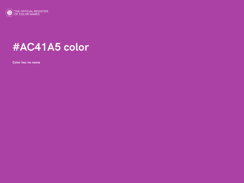 #AC41A5 color image