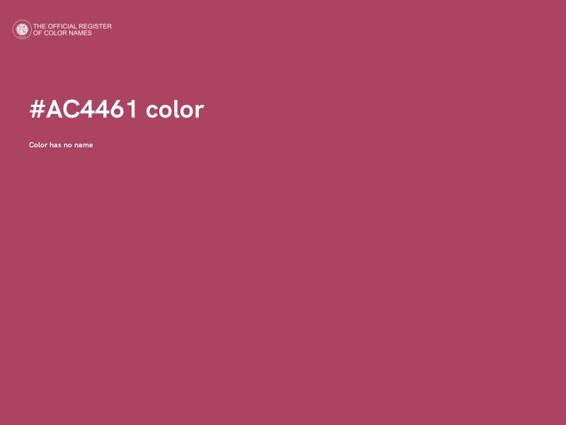 #AC4461 color image