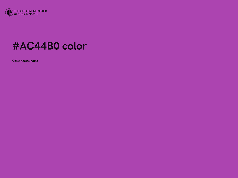 #AC44B0 color image