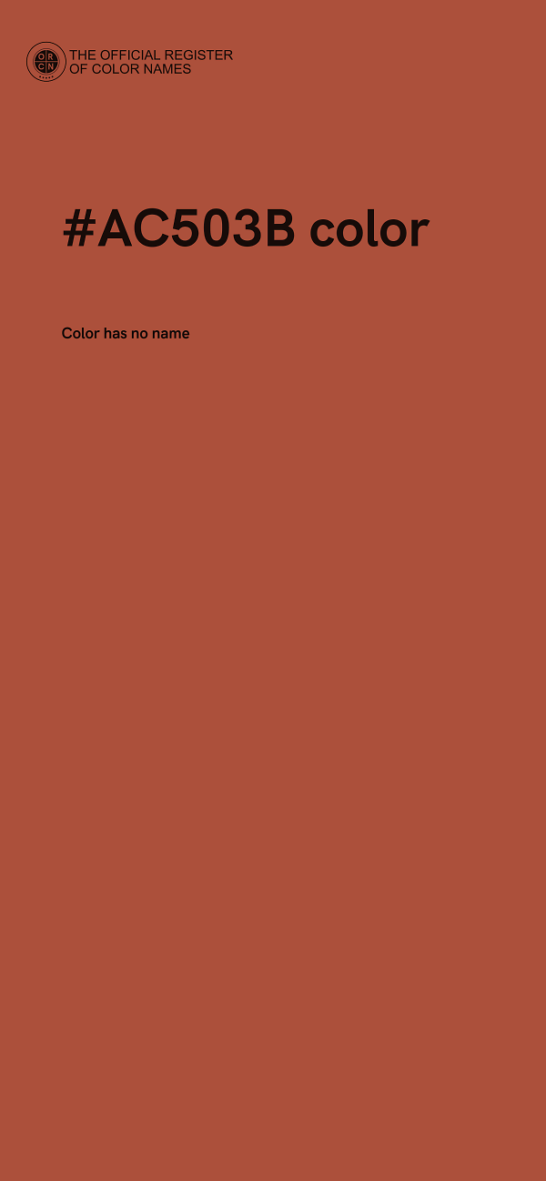 #AC503B color image