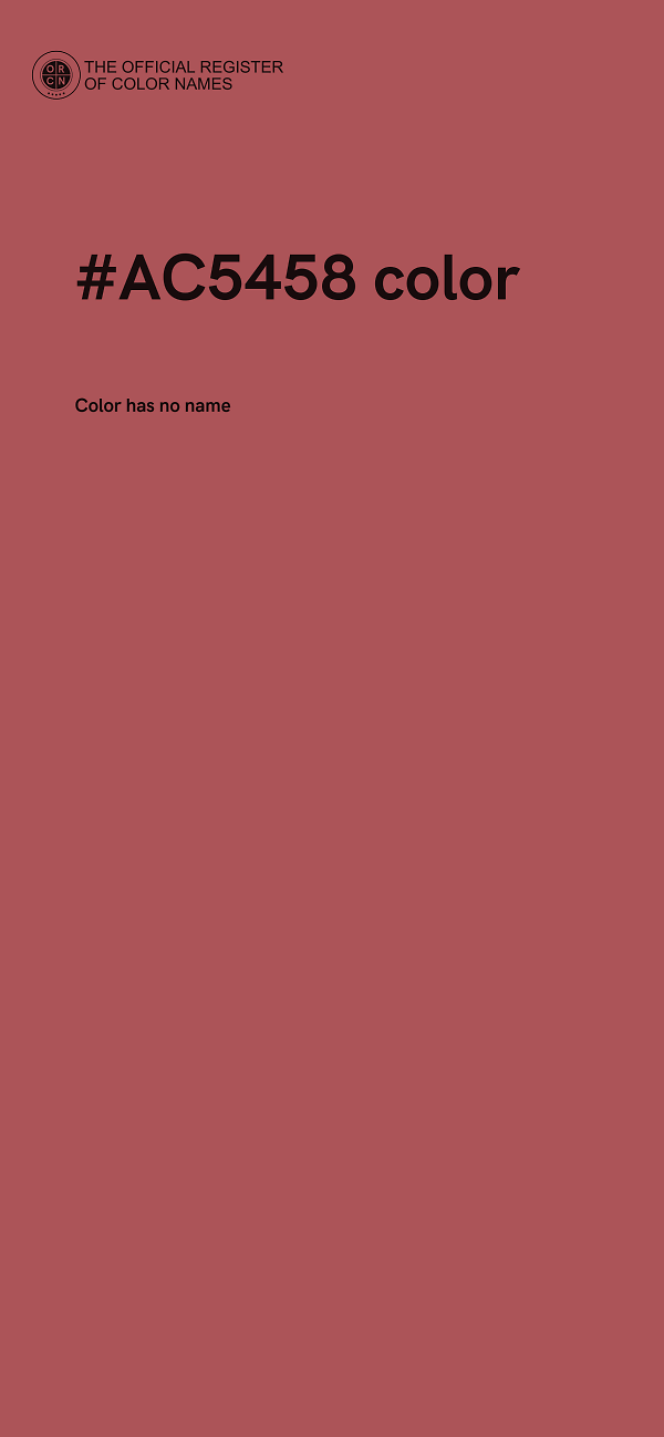 #AC5458 color image