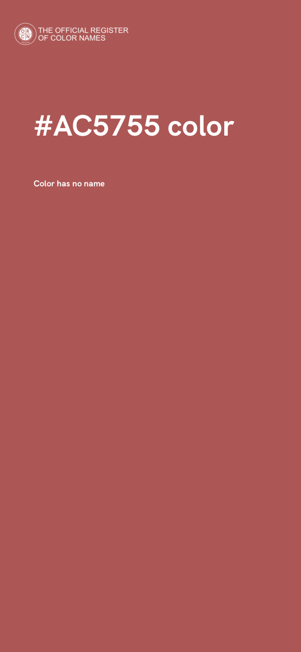 #AC5755 color image