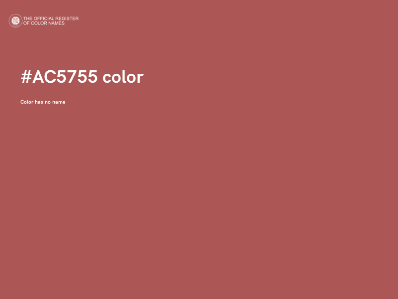 #AC5755 color image