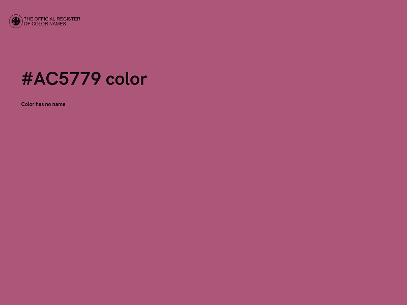 #AC5779 color image