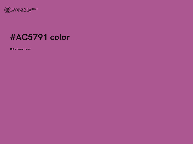 #AC5791 color image