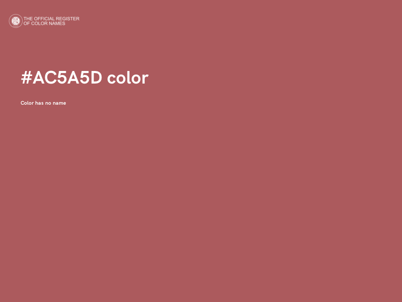 #AC5A5D color image
