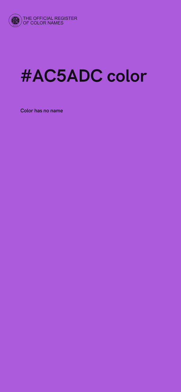 #AC5ADC color image