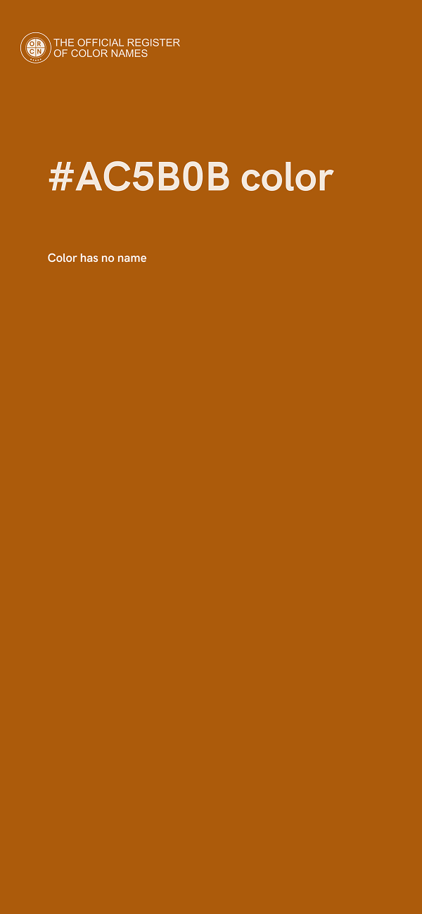 #AC5B0B color image