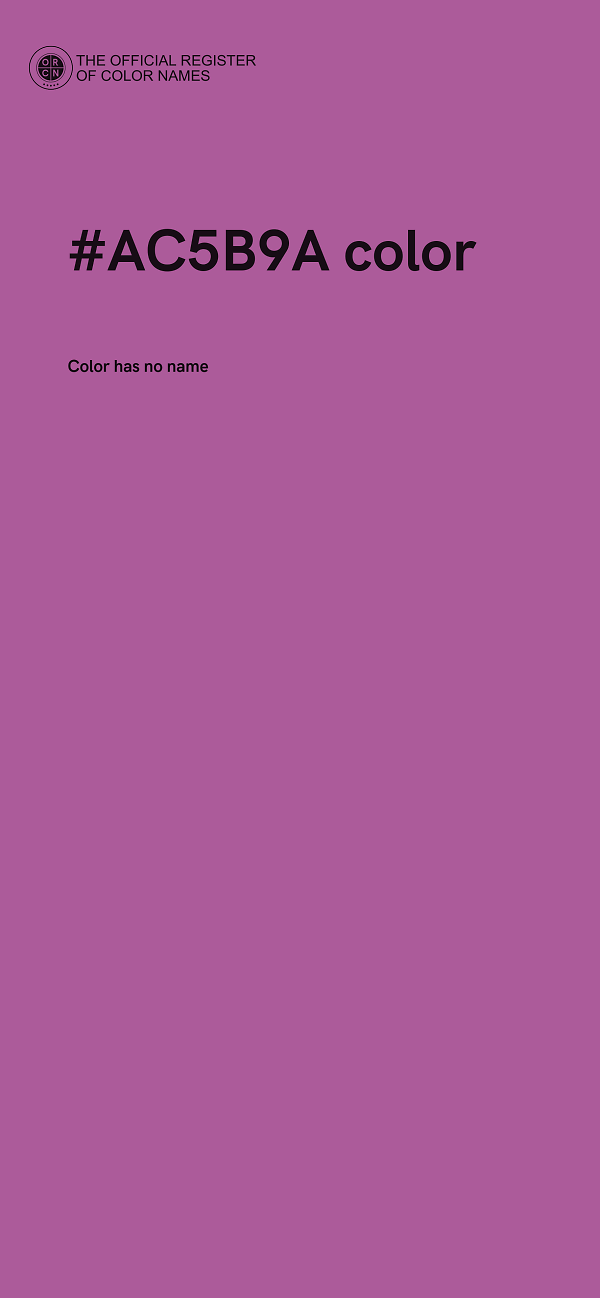#AC5B9A color image