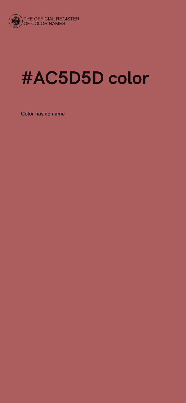 #AC5D5D color image
