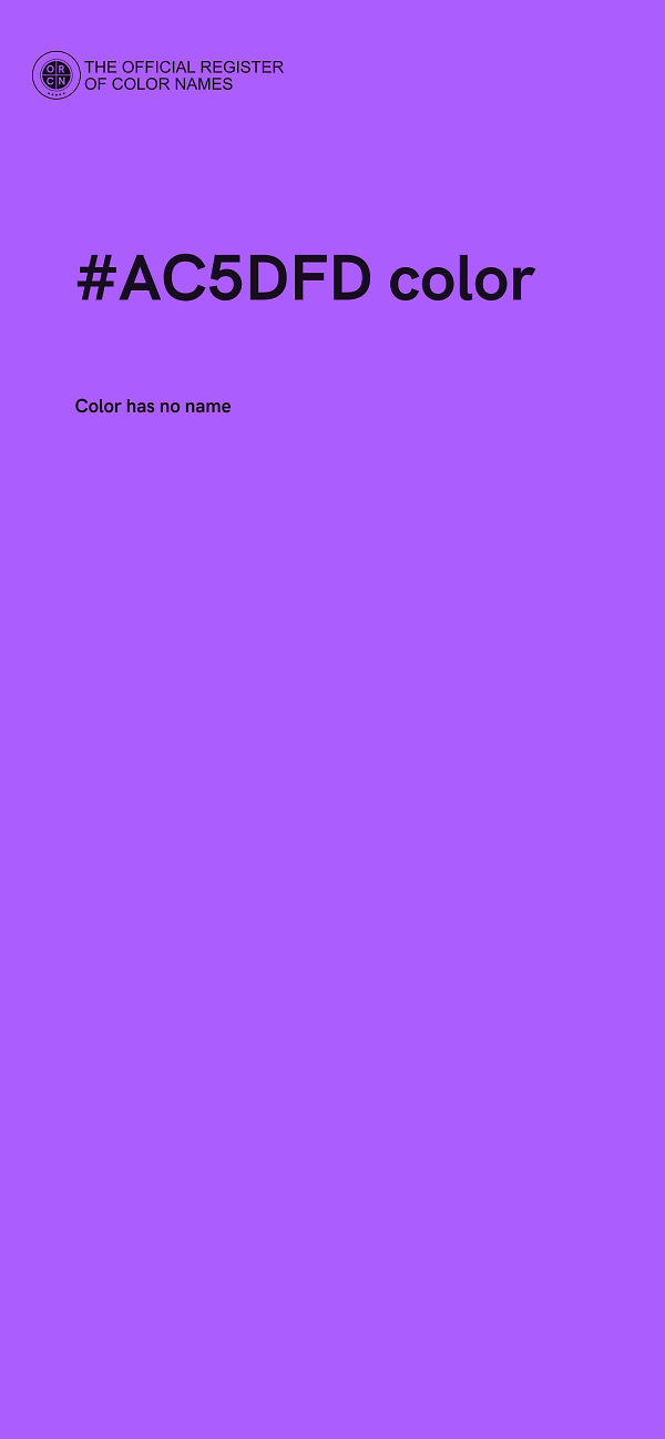 #AC5DFD color image