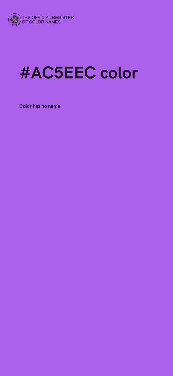 #AC5EEC color image