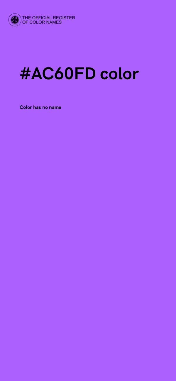 #AC60FD color image
