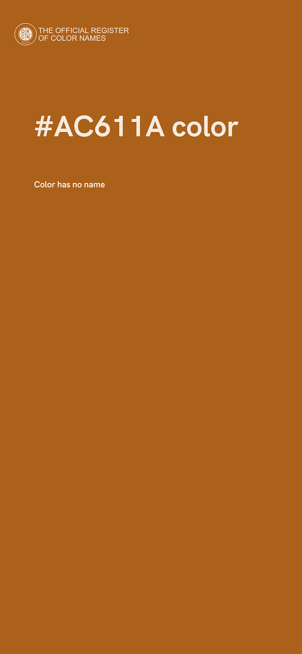 #AC611A color image