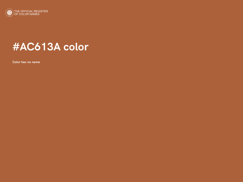 #AC613A color image
