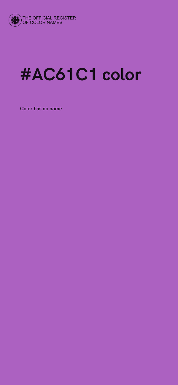 #AC61C1 color image