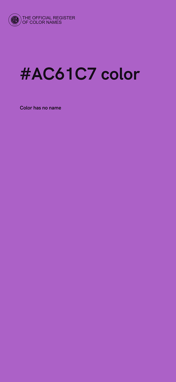 #AC61C7 color image