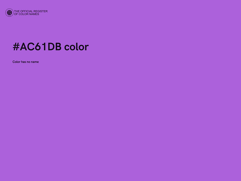 #AC61DB color image