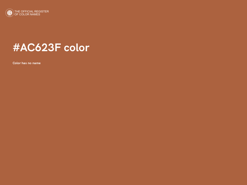 #AC623F color image
