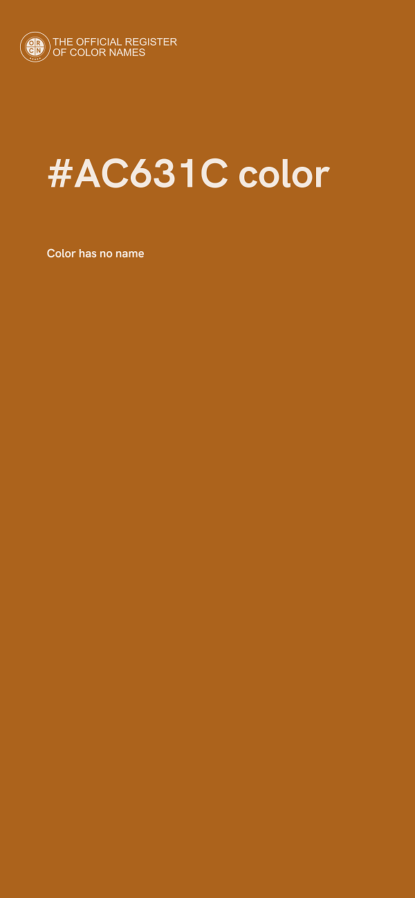 #AC631C color image