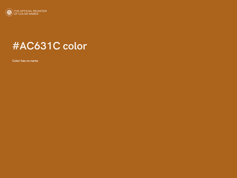 #AC631C color image