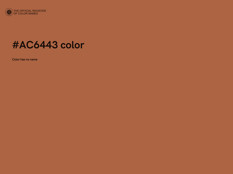 #AC6443 color image