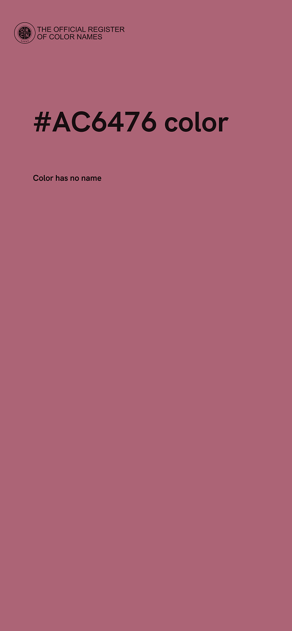 #AC6476 color image