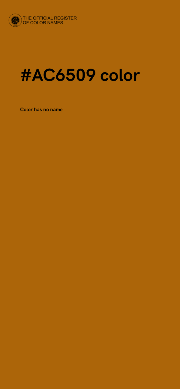 #AC6509 color image
