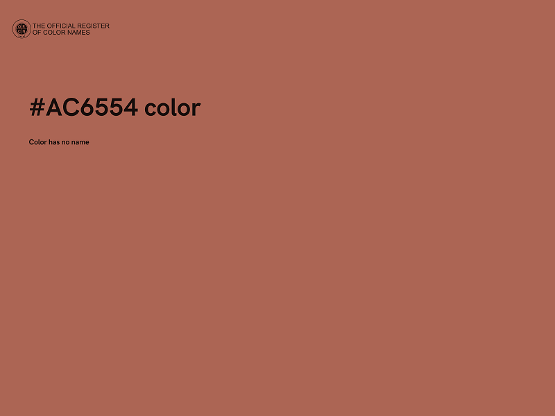 #AC6554 color image