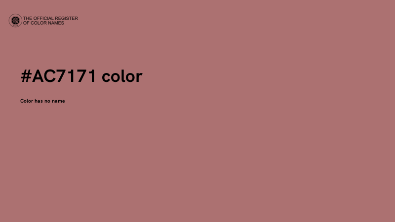 #AC7171 color image