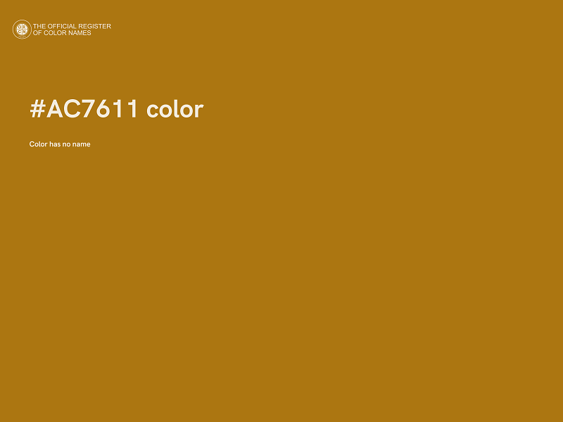 #AC7611 color image