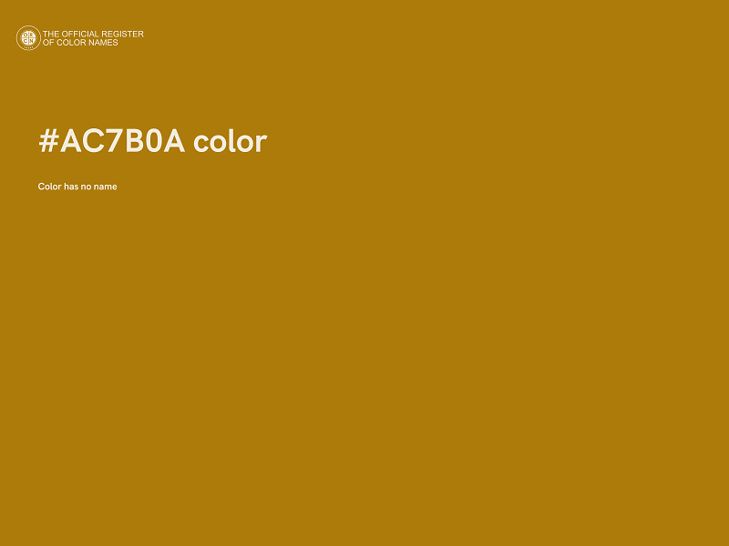 #AC7B0A color image