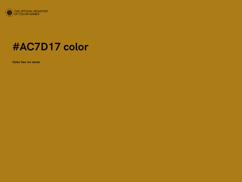 #AC7D17 color image