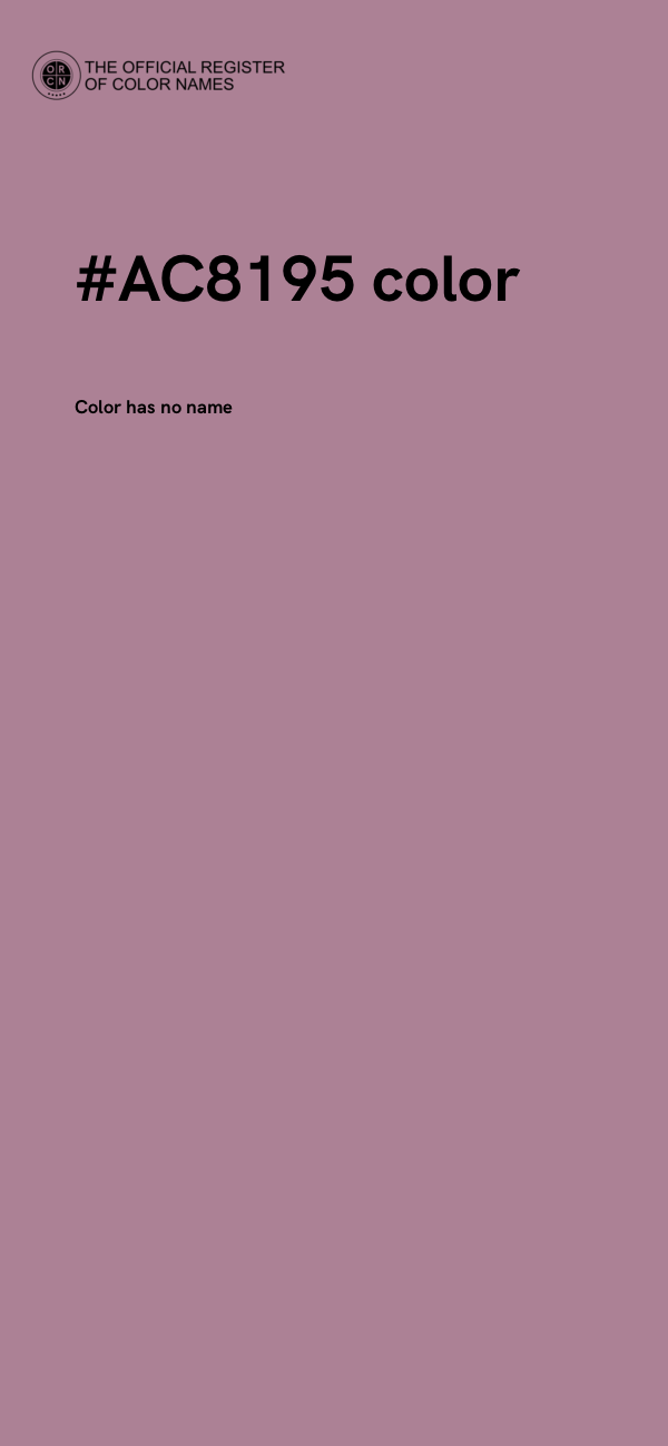 #AC8195 color image