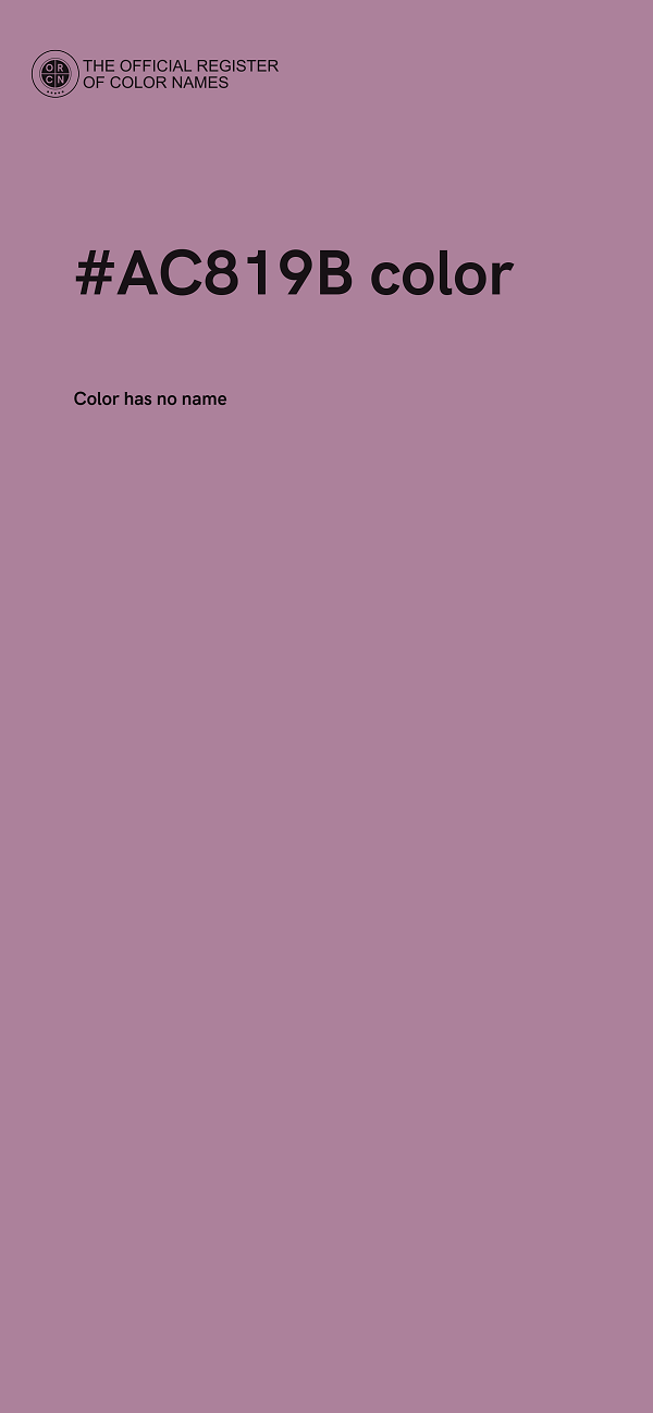 #AC819B color image