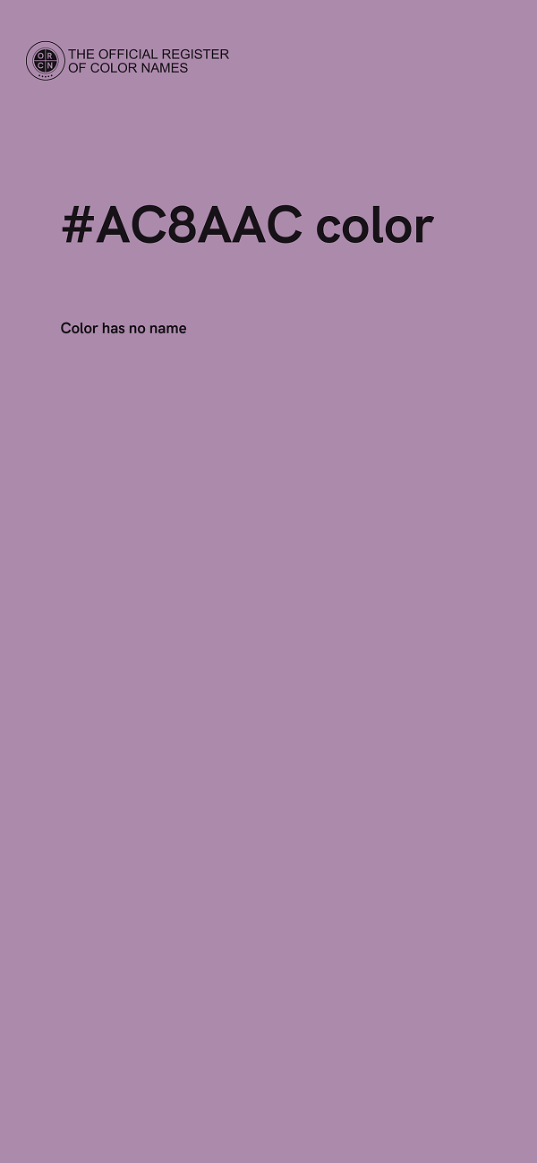 #AC8AAC color image