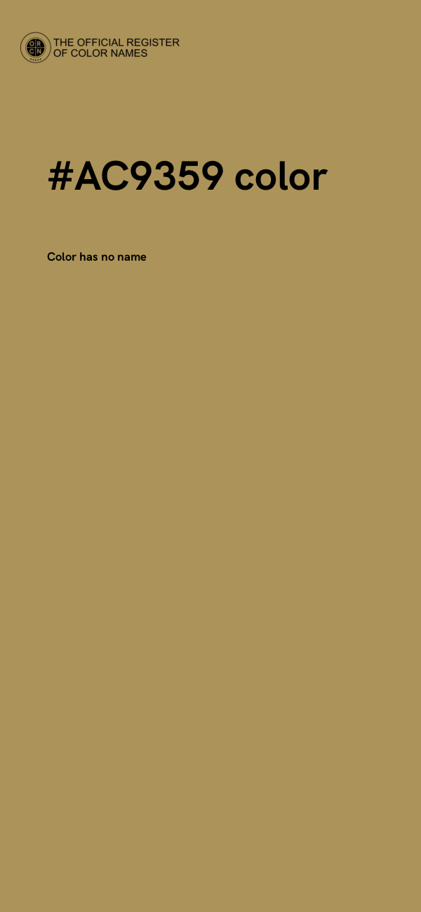 #AC9359 color image